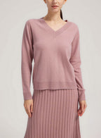 Pure Cashmere V-Neck Sweater image 0