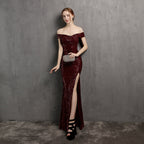 Fairy Dream Celebrity Party Evening Dress - Red, L image