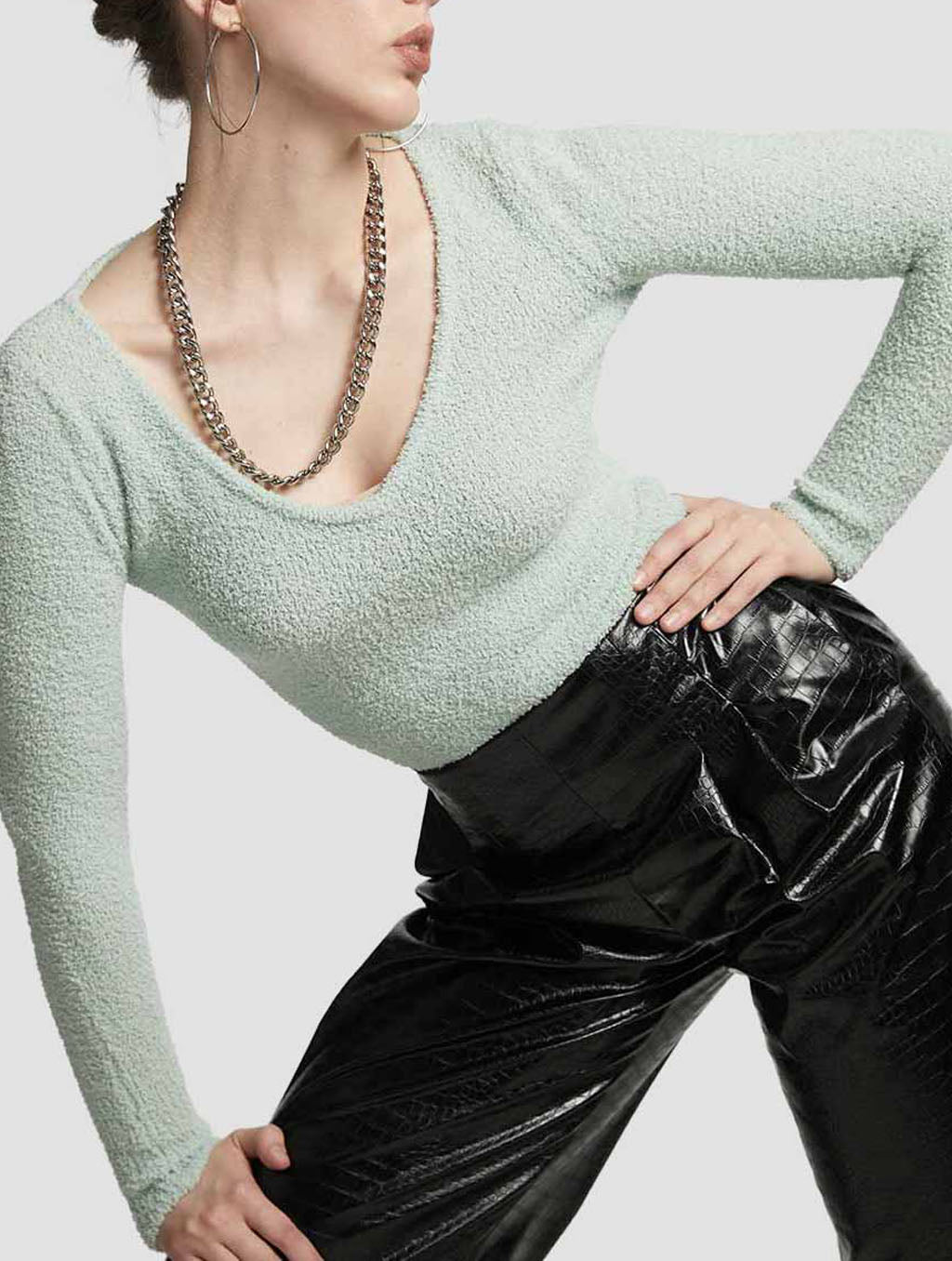 Slim-fit Teddy Top image 0