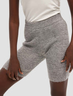 Brushed Cropped Shorts image 1