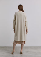 Slouchy Pure Yak Wool Long Cardigan image 1