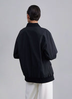 Straight Shoulder Knitted Baseball Jacket image 1