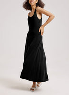 Refresh Maxi Tank Dress - Black, S image