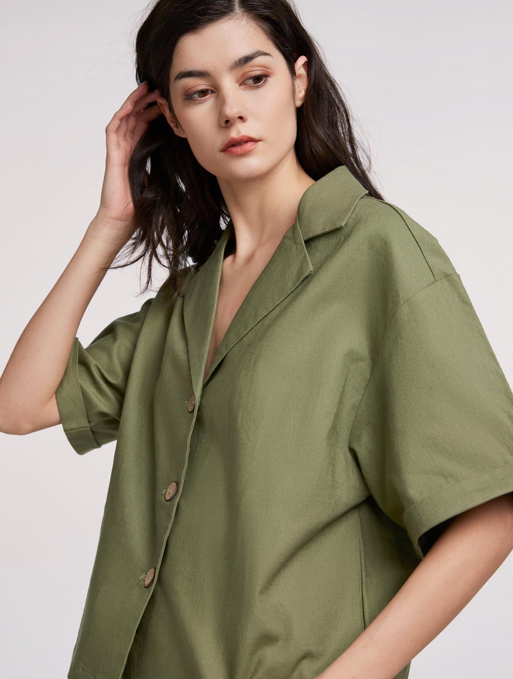 Classic Collar Regular Fit Blouse