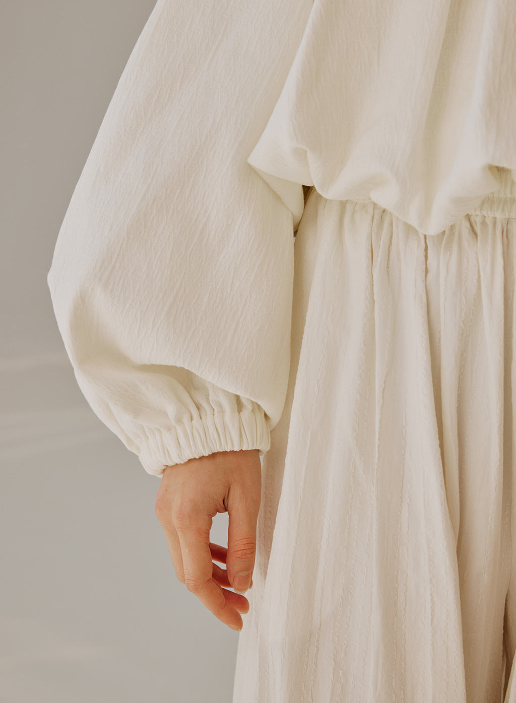 Cloudy Gathered Blouse