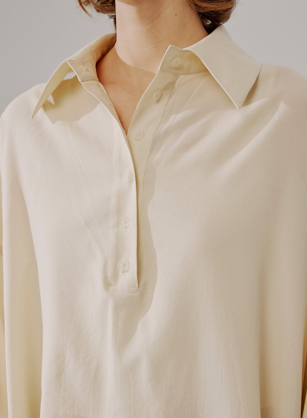 Cotton Shirt Midi Dress