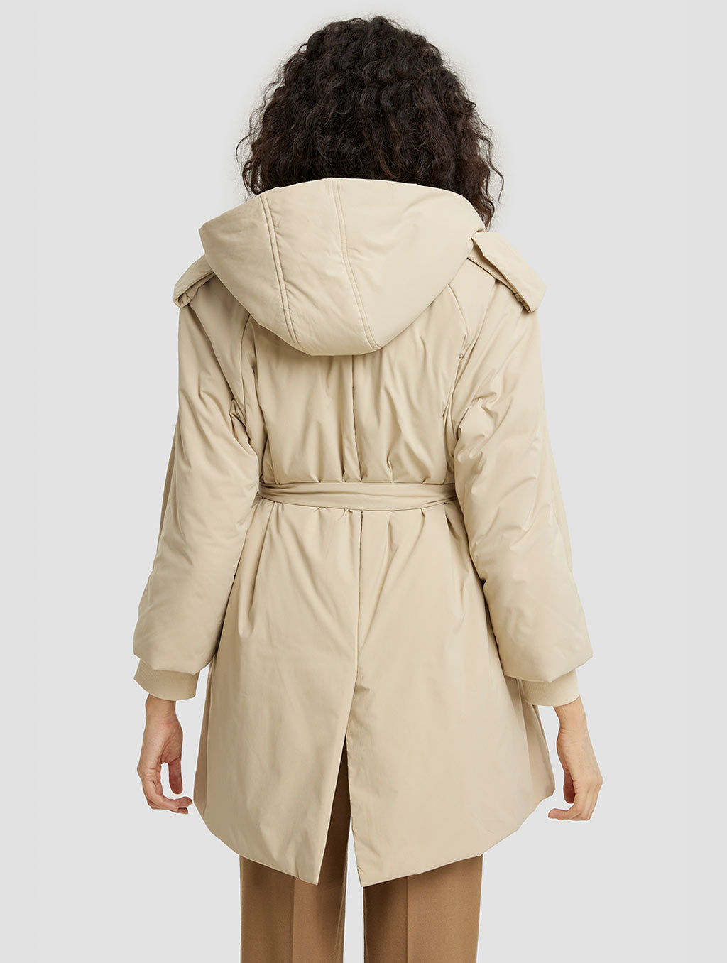 Cotton-padded Hooded Coat