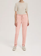 Drawstring Waist Cashmere-Wool Jogger