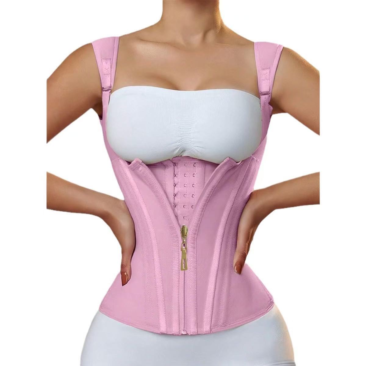 NAP Waist Shapewear for Women Tummy Control Girdle Workout Shapewear with Adjustable Shoulder Strap