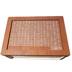 Wooden Money Saving Box with Counter ?¡ìC 1 Count Coin Bank with Pen, Piggy Bank for Adults & Kids, Money Jar Gift for Friends