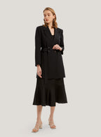 belted blazer