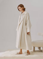 Linen Cotton Trench Coat