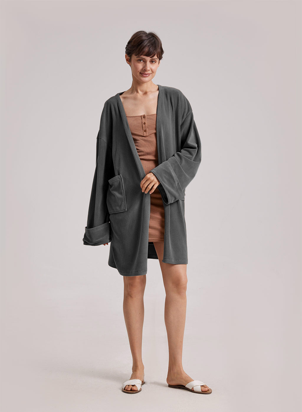 Long Knitted Cardigan