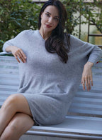 Loose V-Neck Dress