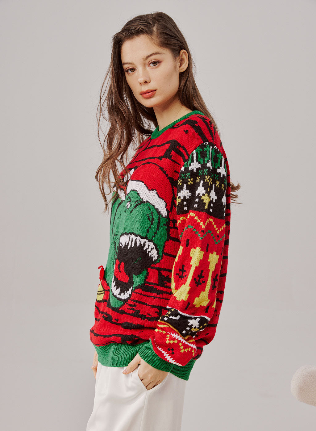 Mad Dinosaur Ugly Christmas Sweater