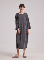 NAP Modal Side Split Midi Dress