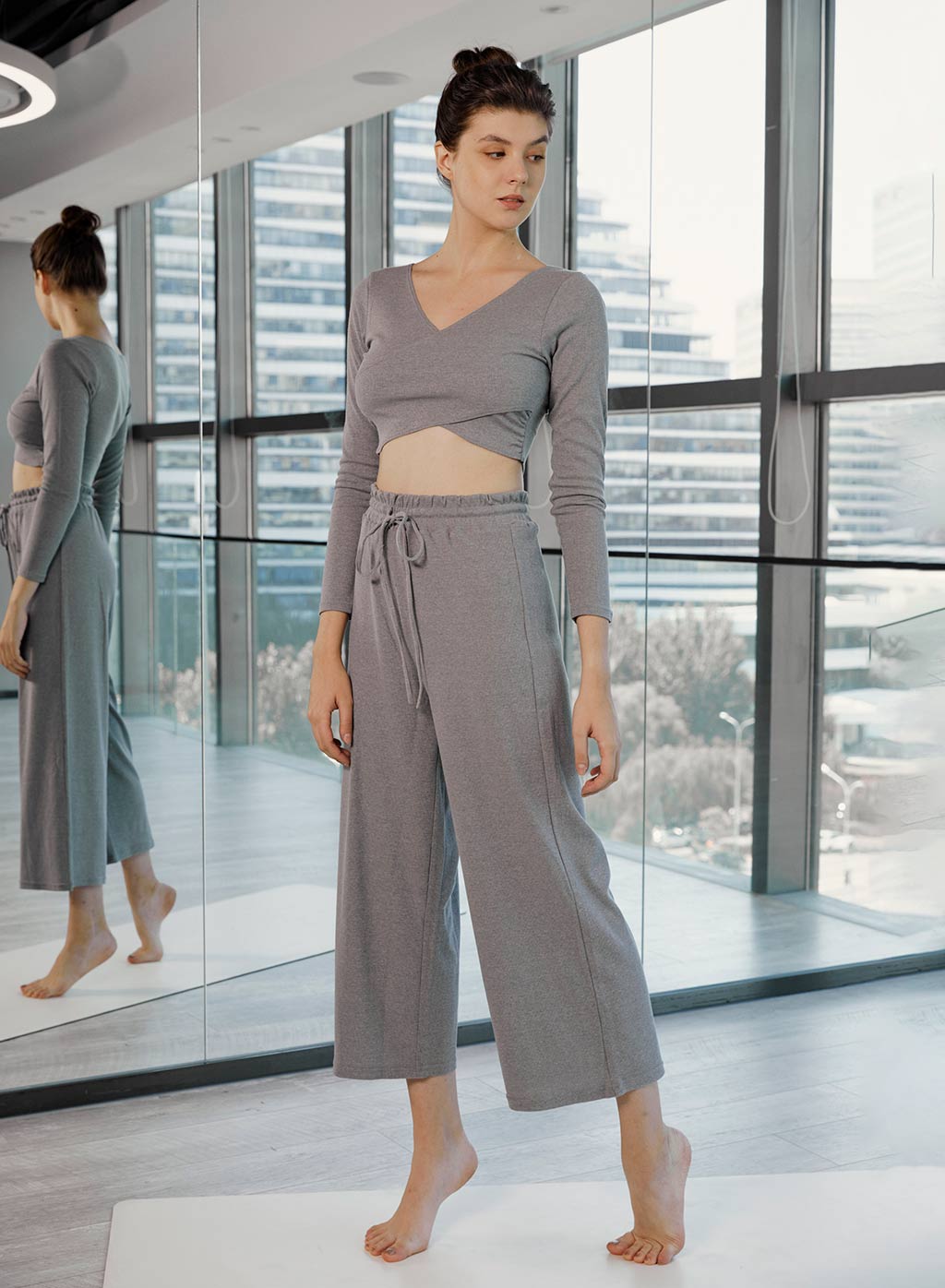 Relaxed-Easy Yoga Top Set