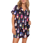 Sexy printed loungewear set