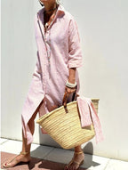 Split shirt split dress
