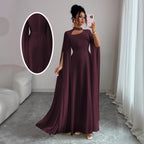 Strappy Cloak Back Chain Slim Fit onesie