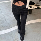 Straight casual jeans
