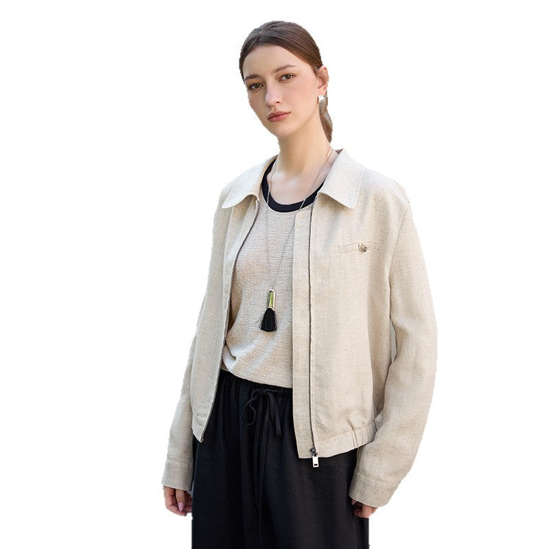 French linen jacket