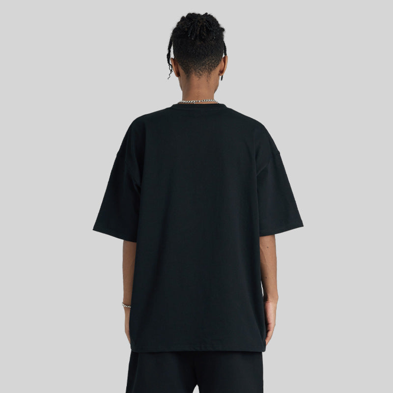 Crew neck loose T-shirt