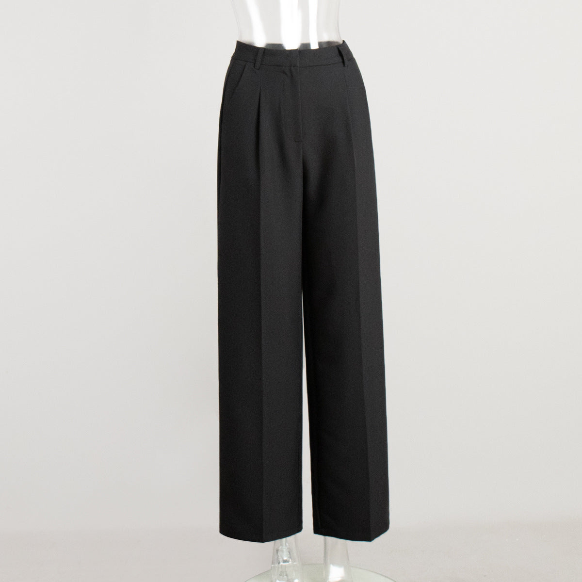 Loose straight trousers suit pants