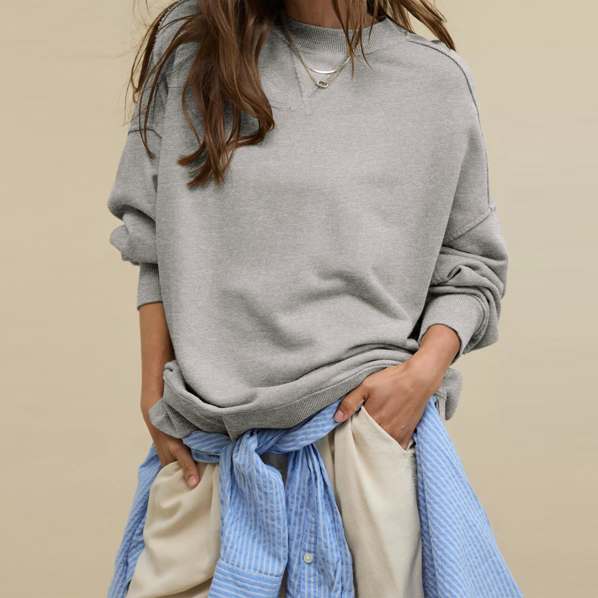 Loose casual sweater