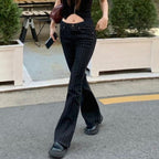 Straight casual jeans