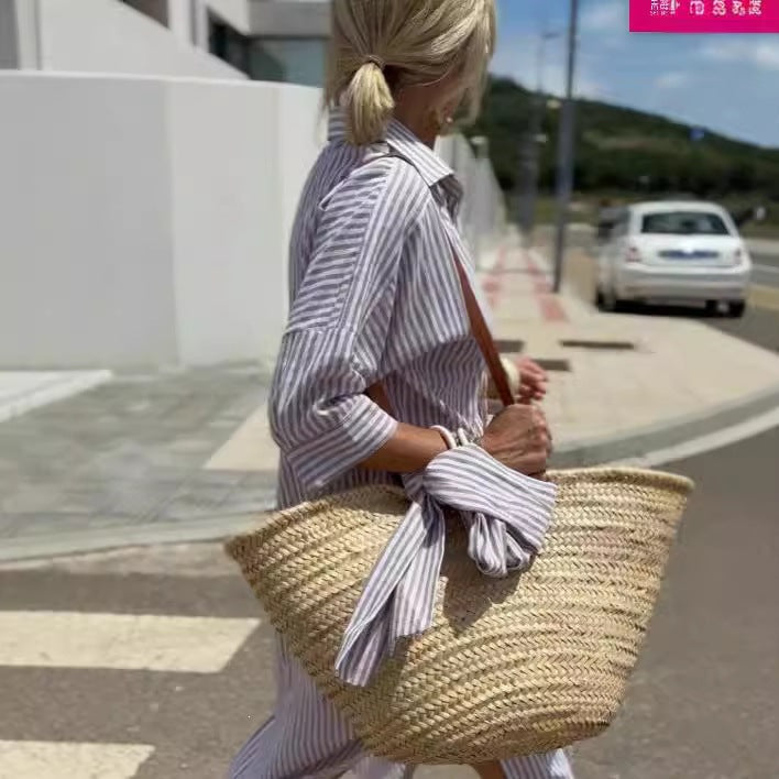 Split shirt split dress
