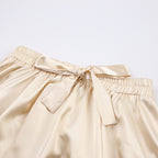 Silk long-sleeved bathrobe loungewear