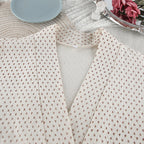 Printed breathable nightgown bath