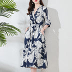 Mulberry silk dress