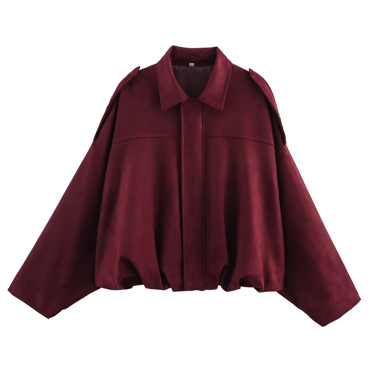 Suede Zip Casual Jacket Top