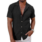 Knitted Hollow Casual Shirt
