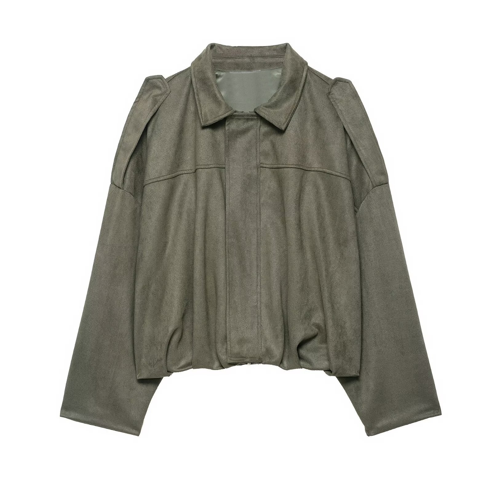 Suede Loose Jacket