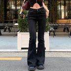 Straight casual jeans