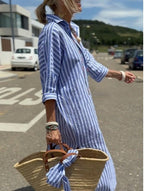 Split shirt split dress