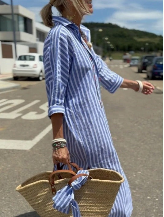 Split shirt split dress