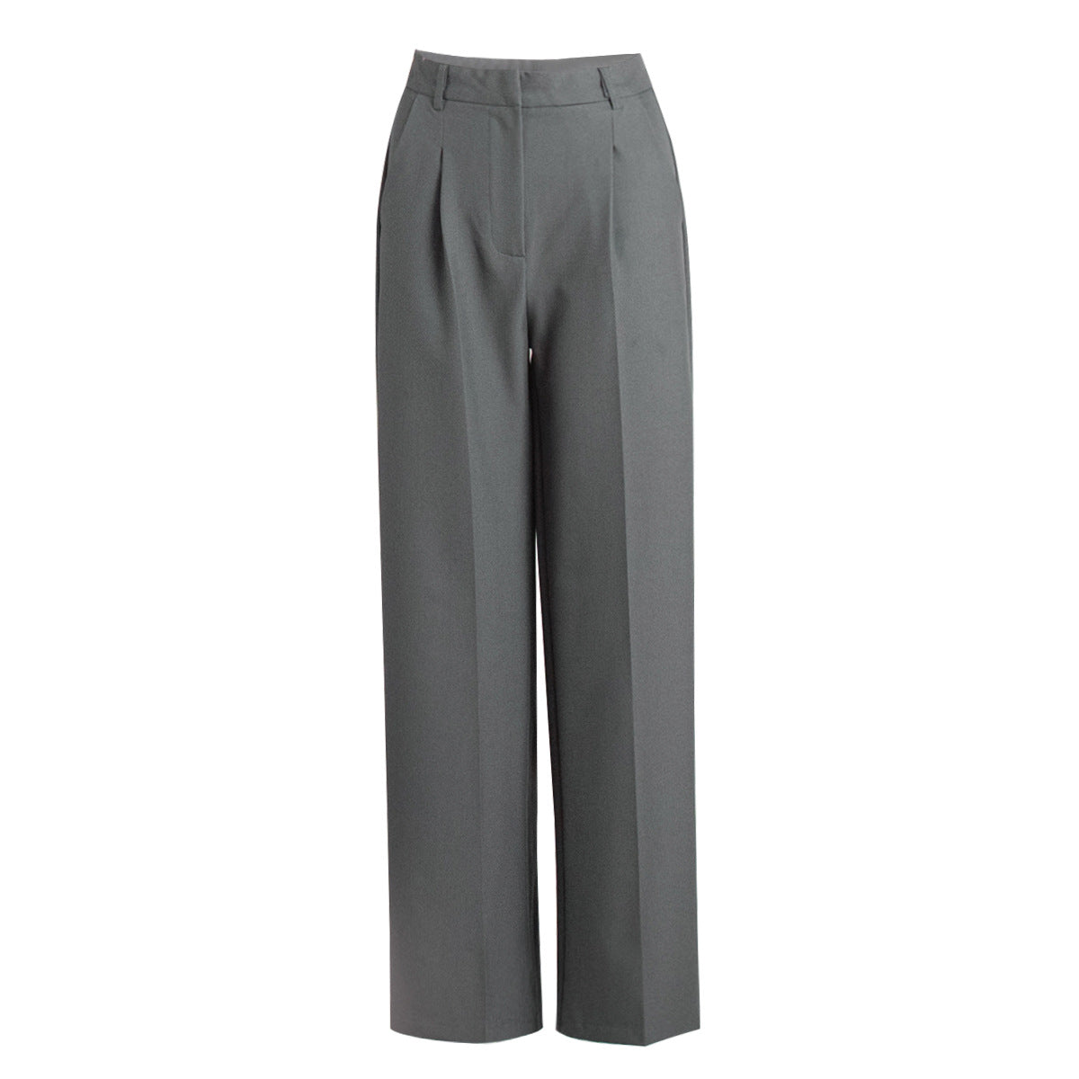 Loose straight trousers suit pants