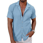 Knitted Hollow Casual Shirt