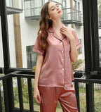 Silk pajamas