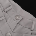 High Waist Loose Irregular Casual Wide Leg Pants