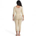 Double-layer fabric strengthens abdomen and hips, corset woman
