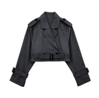 Long Sleeve Rough Windbreaker Jacket