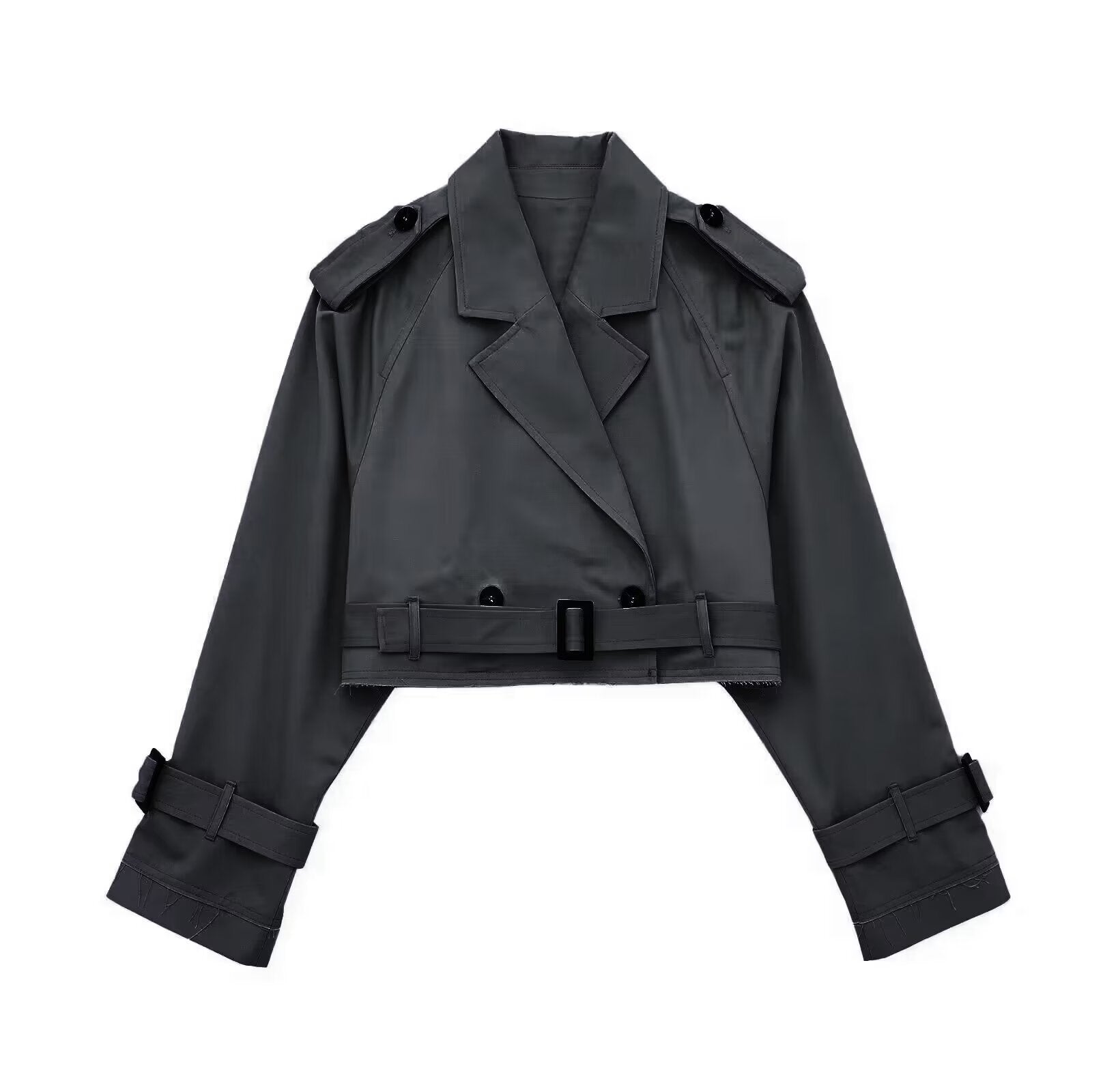 Long Sleeve Rough Windbreaker Jacket