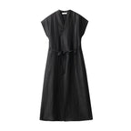 Tortoise pattern fragrant cloud yarn waist silk mulberry silk medium and long skirt