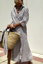 Split shirt split dress