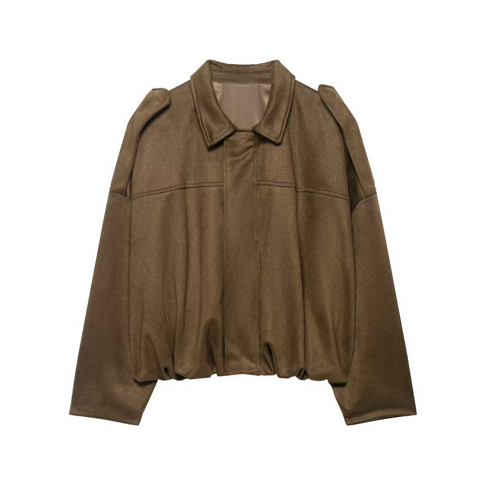 Suede Loose Jacket